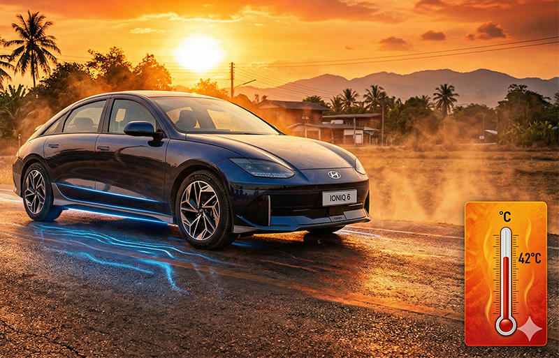 EV ร้อนแล้วไง คู่มือดูแลรถยนต์ไฟฟ้าฉบับเมษายน 2026 ที่คนขับต้องรู้ก่อนสายเกินไป