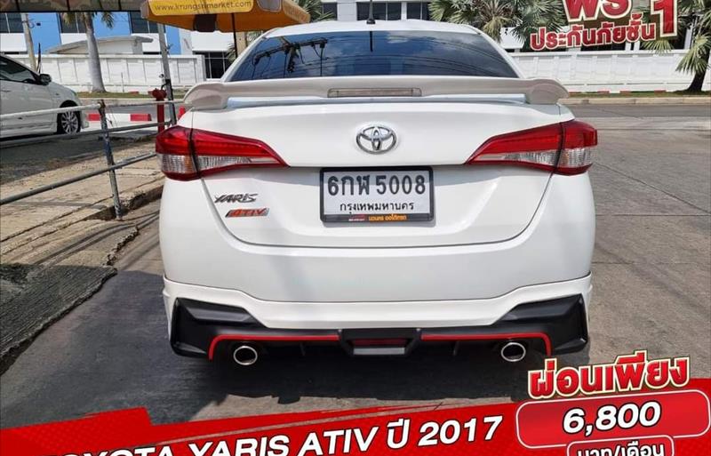 ขายรถเก๋งมือสอง toyota yaris-ativ รถปี2017 รหัส 51353 รูปที่6
