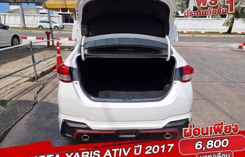 ขายรถเก๋งมือสอง toyota yaris-ativ รถปี2017 รหัส 51353 รูปที่7
