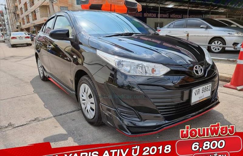 รถเก๋งมือสอง  TOYOTA YARIS ATIV 1.2 E รถปี2018