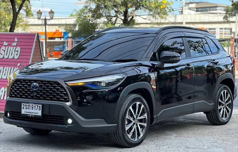 รถ SUV มือสอง  TOYOTA COROLLA CROSS 1.8 HYBRID PREMIUM SAFETY AUTO รถปี2021