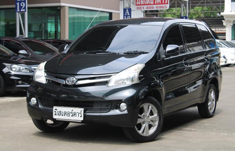 รถเก๋งมือสอง TOYOTA AVANZA รถปี 2013