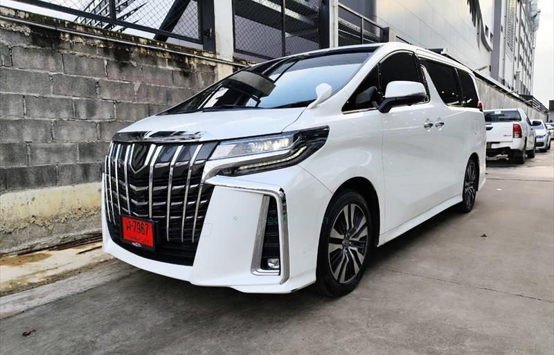 รถตู้มือสอง TOYOTA ALPHARD รถปี 2021