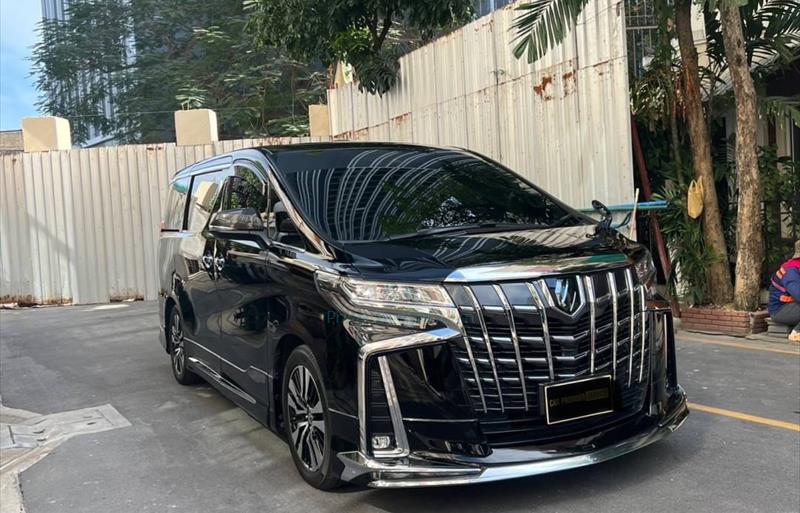 รถตู้มือสอง TOYOTA ALPHARD รถปี 2020