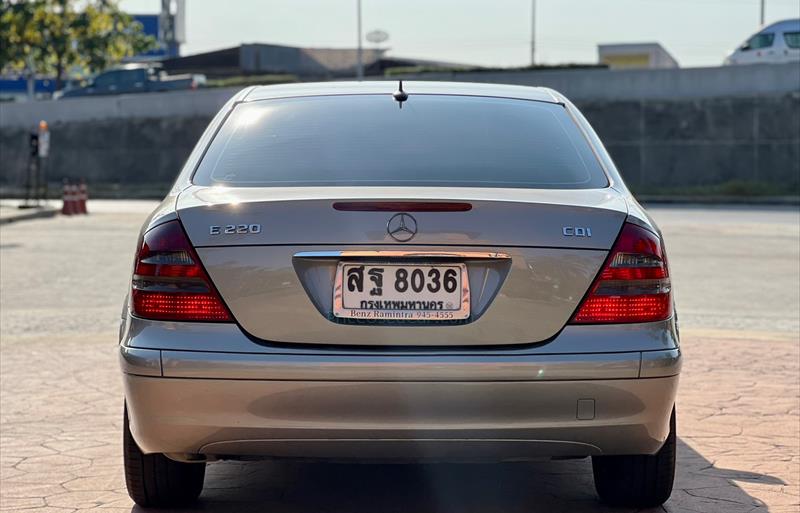 ขายรถเก๋งมือสอง mercedes-benz e220-cdi รถปี2006 รหัส 66599 รูปที่4