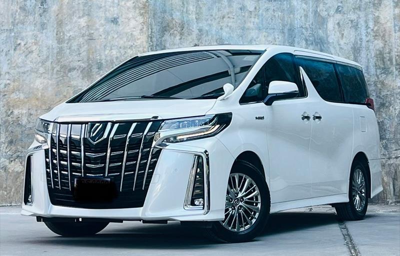 รถตู้มือสอง TOYOTA ALPHARD รถปี 2019