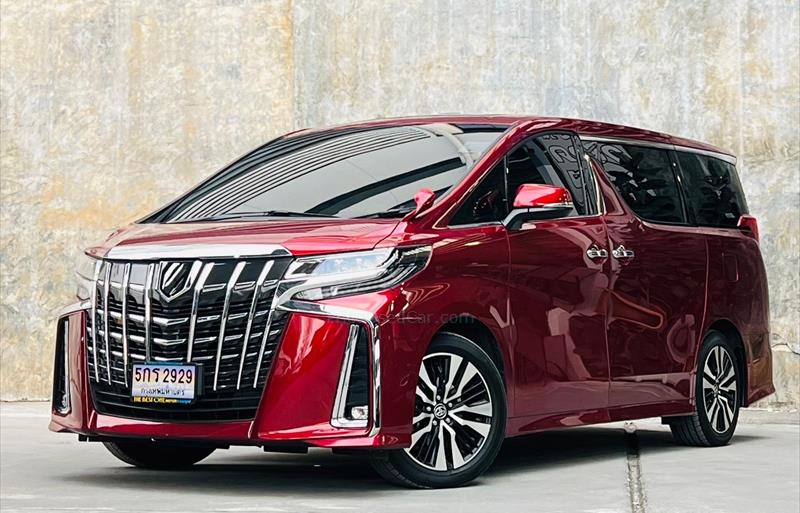 รถตู้มือสอง TOYOTA ALPHARD รถปี 2022