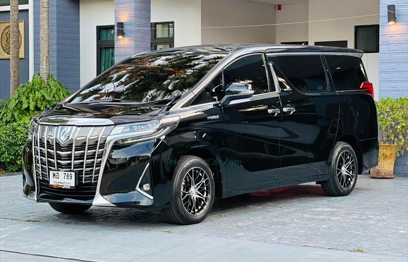 รถตู้มือสอง TOYOTA ALPHARD รถปี 2019