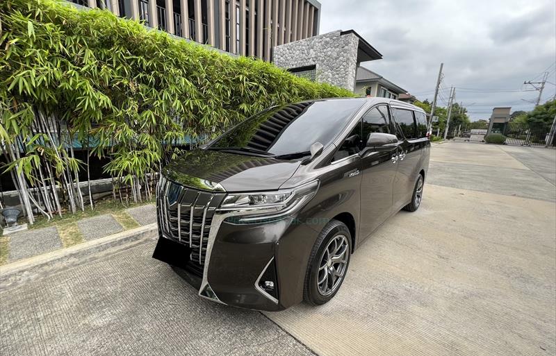 รถตู้มือสอง TOYOTA ALPHARD รถปี 2020