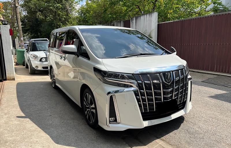 รถตู้มือสอง TOYOTA ALPHARD รถปี 2019