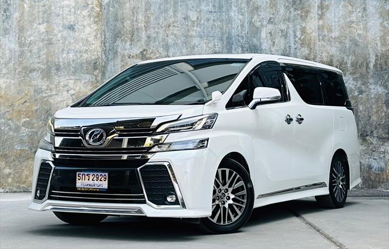 รถตู้มือสอง TOYOTA VELLFIRE รถปี 2016