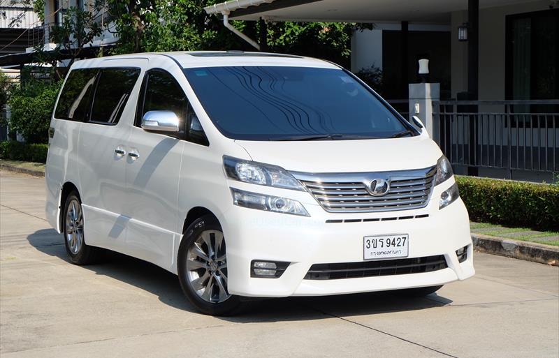 รถตู้มือสอง TOYOTA VELLFIRE รถปี 2012