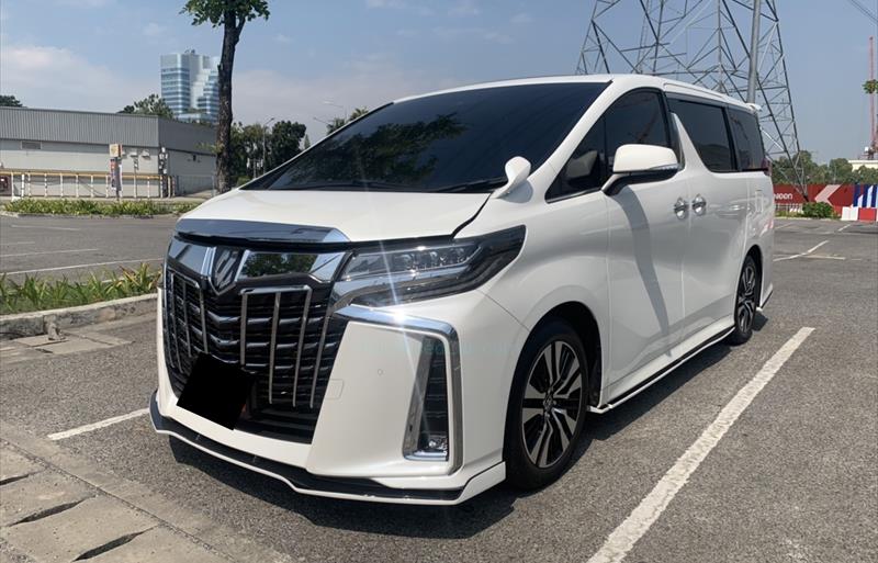 รถตู้มือสอง TOYOTA ALPHARD รถปี 2021