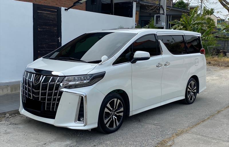 รถตู้มือสอง TOYOTA ALPHARD รถปี 2021