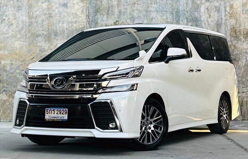 รถตู้มือสอง TOYOTA VELLFIRE รถปี 2017
