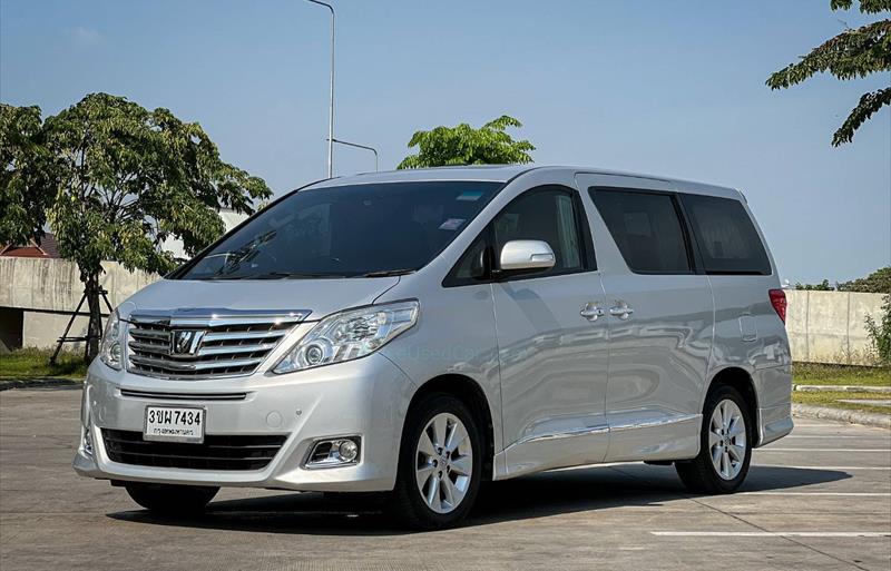 รถตู้มือสอง TOYOTA ALPHARD รถปี 2013