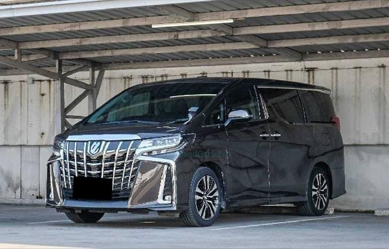 รถตู้มือสอง TOYOTA ALPHARD รถปี 2019
