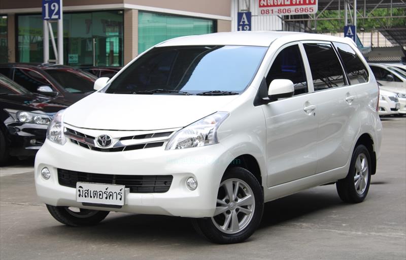รถเก๋งมือสอง TOYOTA AVANZA รถปี 2014
