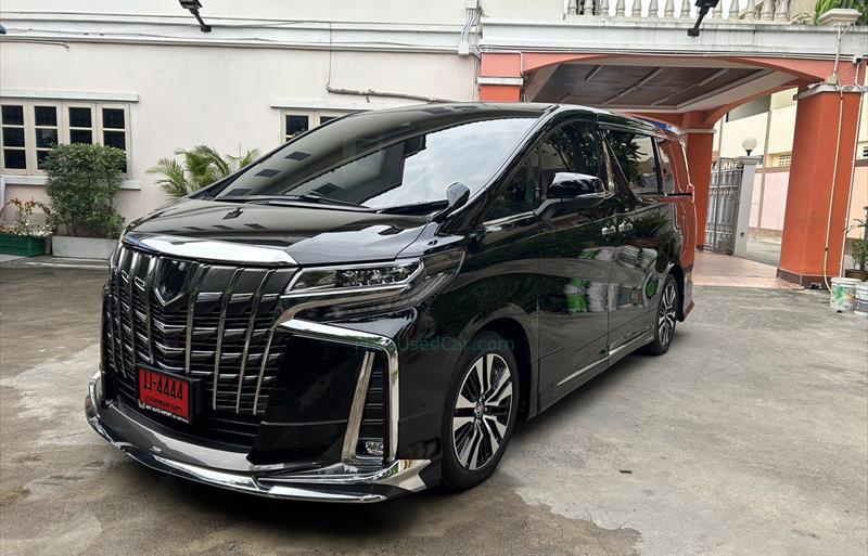 รถตู้มือสอง TOYOTA ALPHARD รถปี 2021