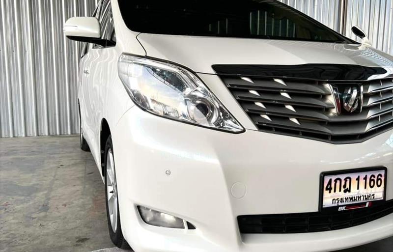 รถตู้มือสอง TOYOTA ALPHARD รถปี 2010