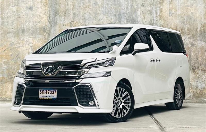รถตู้มือสอง TOYOTA VELLFIRE รถปี 2017