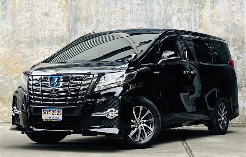 รถตู้มือสอง TOYOTA ALPHARD รถปี 2016