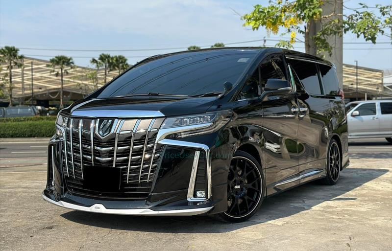 รถตู้มือสอง TOYOTA ALPHARD รถปี 2021