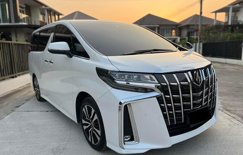 รถตู้มือสอง TOYOTA ALPHARD รถปี 2021