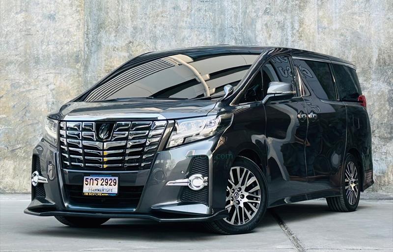 รถตู้มือสอง TOYOTA ALPHARD รถปี 2017