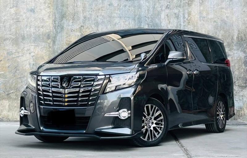 รถตู้มือสอง TOYOTA ALPHARD รถปี 2017