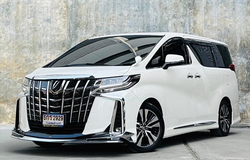 รถตู้มือสอง TOYOTA ALPHARD รถปี 2021