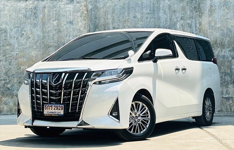 รถตู้มือสอง TOYOTA ALPHARD รถปี 2022