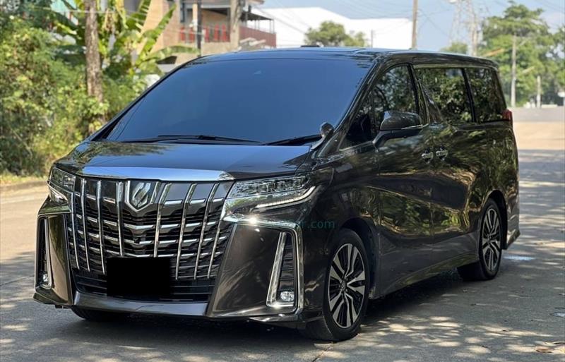 รถตู้มือสอง TOYOTA ALPHARD รถปี 2019