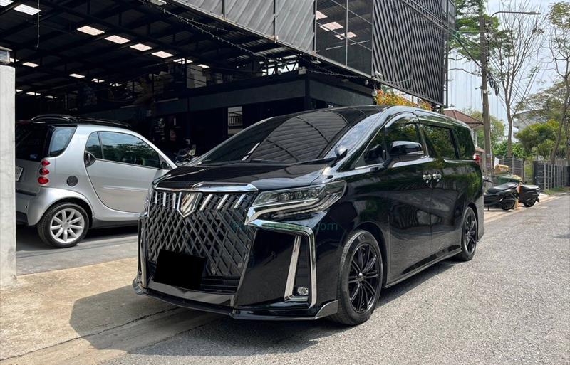 รถตู้มือสอง TOYOTA ALPHARD รถปี 2018