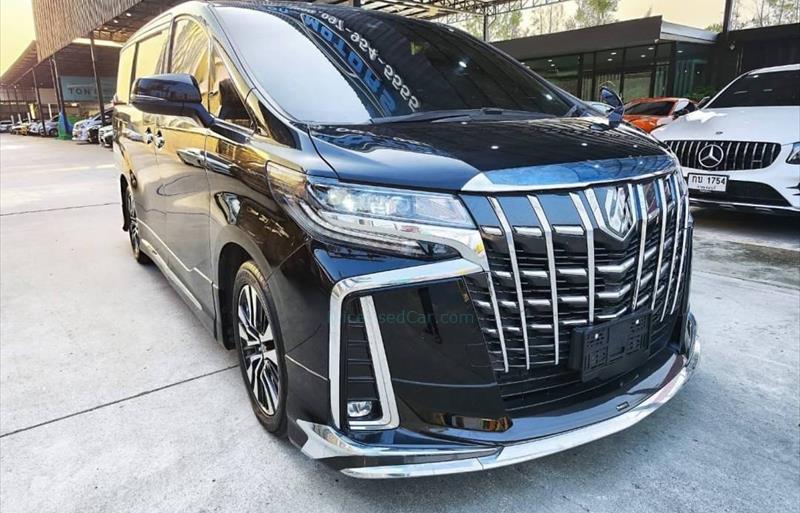 รถตู้มือสอง TOYOTA ALPHARD รถปี 2019