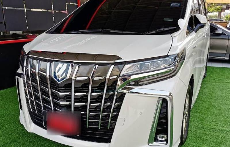รถตู้มือสอง TOYOTA ALPHARD รถปี 2018