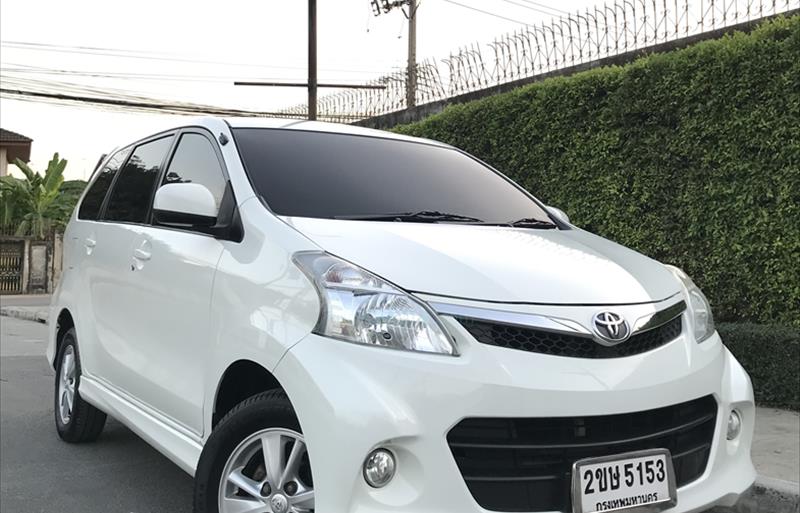 รถเก๋งมือสอง TOYOTA AVANZA รถปี 2012