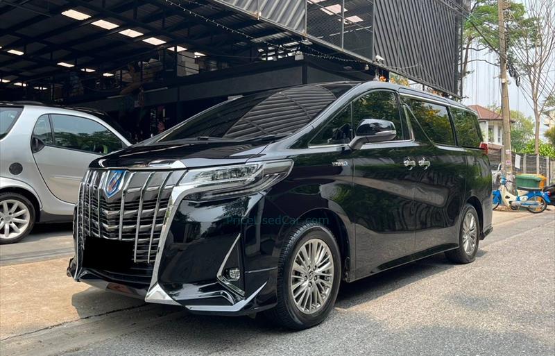 รถตู้มือสอง TOYOTA ALPHARD รถปี 2019