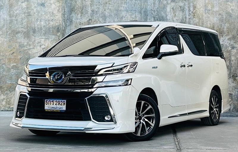 รถตู้มือสอง TOYOTA VELLFIRE รถปี 2017 รถตู้มือสอง TOYOTA VELLFIRE รถปี 2017