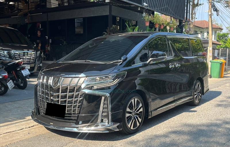 รถตู้มือสอง TOYOTA ALPHARD รถปี 2021