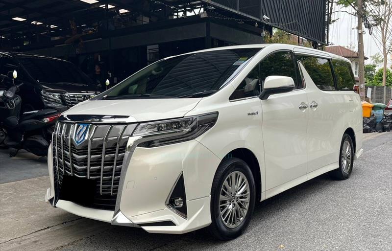 รถตู้มือสอง TOYOTA ALPHARD รถปี 2018