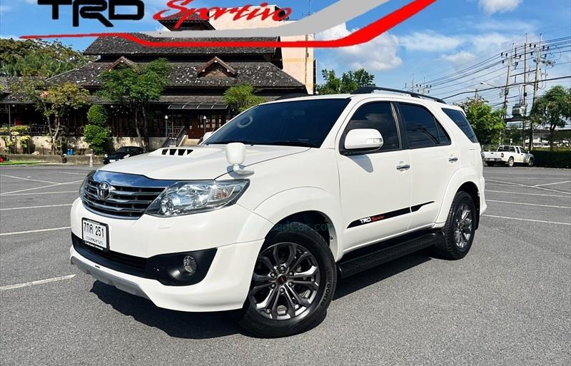 รถ SUV มือสอง  TOYOTA FORTUNER 3.0 TRD Sportivo 4WD รถปี2013