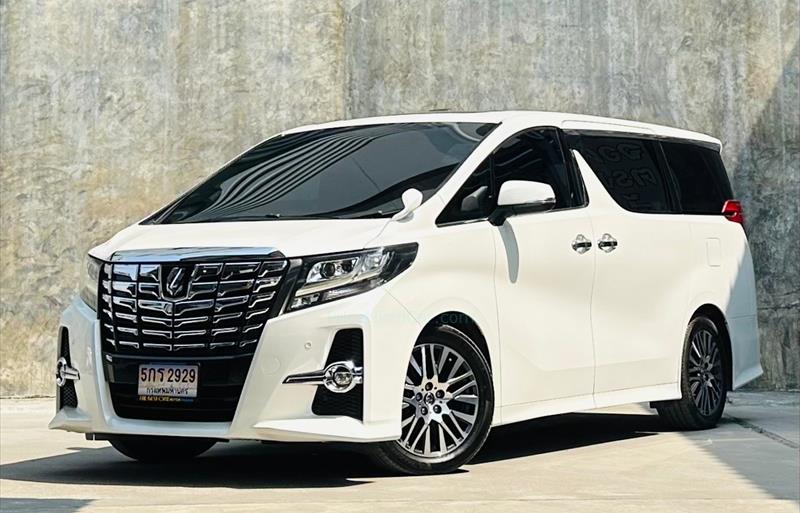 รถตู้มือสอง TOYOTA ALPHARD รถปี 2015