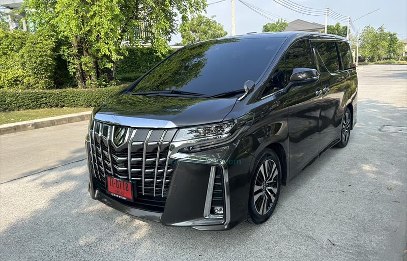 รถตู้มือสอง TOYOTA ALPHARD รถปี 2018