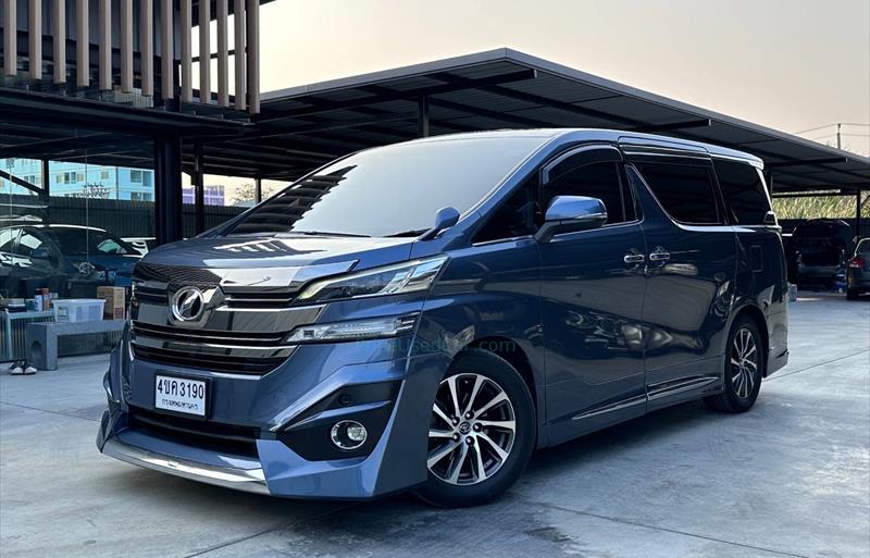 รถตู้มือสอง TOYOTA VELLFIRE รถปี 2015 รถตู้มือสอง TOYOTA VELLFIRE รถปี 2015