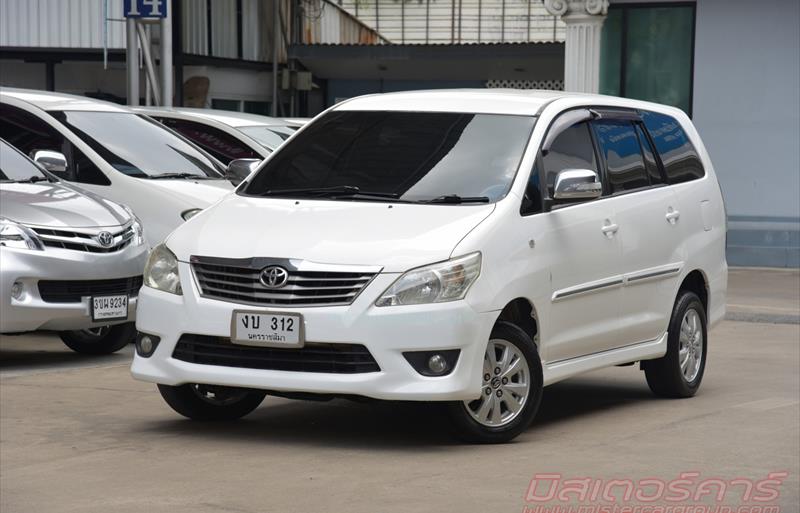 รถตู้มือสอง TOYOTA INNOVA รถปี 2012