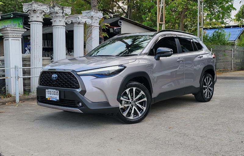 รถ SUV มือสอง  TOYOTA COROLLA CROSS 1.8 HYBRID PREMIUM SAFETY AUTO รถปี2021