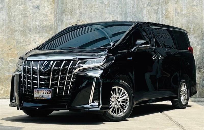 รถตู้มือสอง TOYOTA ALPHARD รถปี 2020
