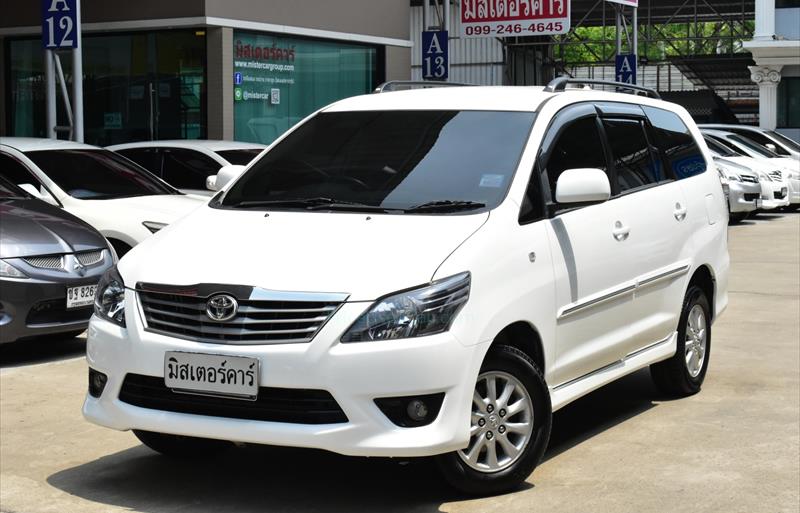 รถตู้มือสอง TOYOTA INNOVA รถปี 2015