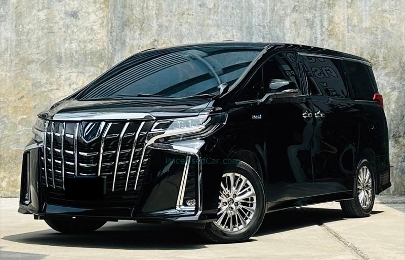 รถตู้มือสอง TOYOTA ALPHARD รถปี 2021